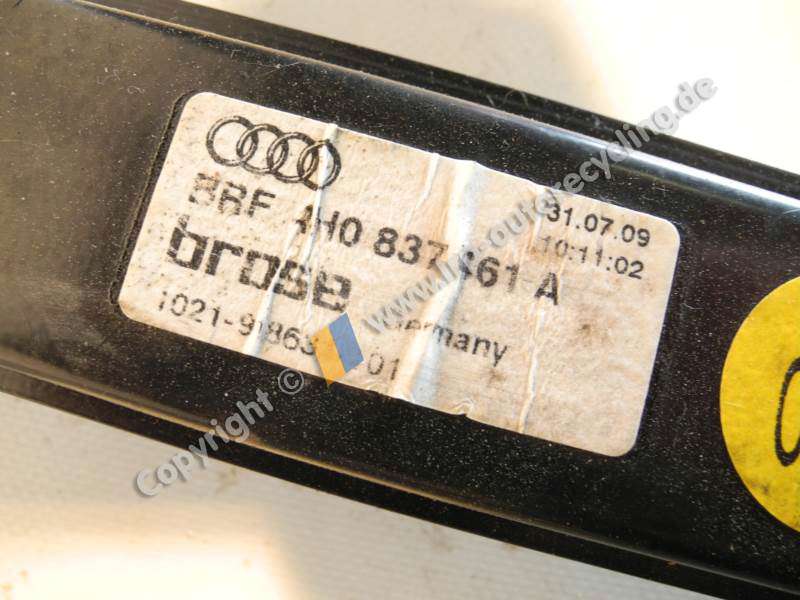 Audi A8 4H Bj.2009 original Fensterheber vorn links 4H0837461A